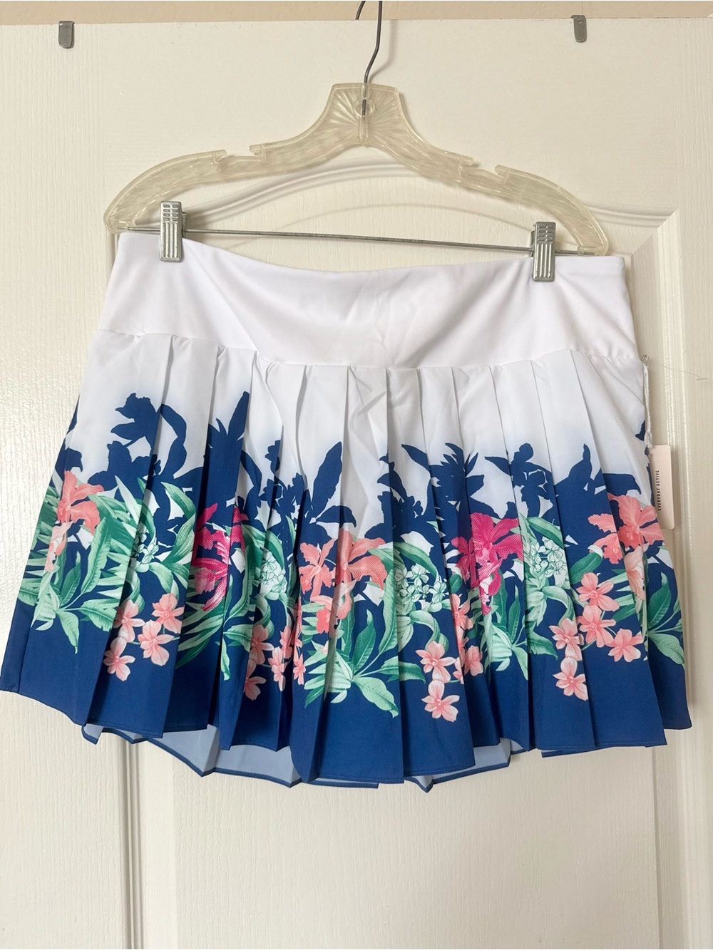 Tommy Bahama Floral Pleated Skirt skort size XL